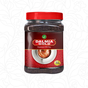 DALMIA GOLD Premium TEA - 250GMS (Jar) | PREMIUM | (PACK OF 2)