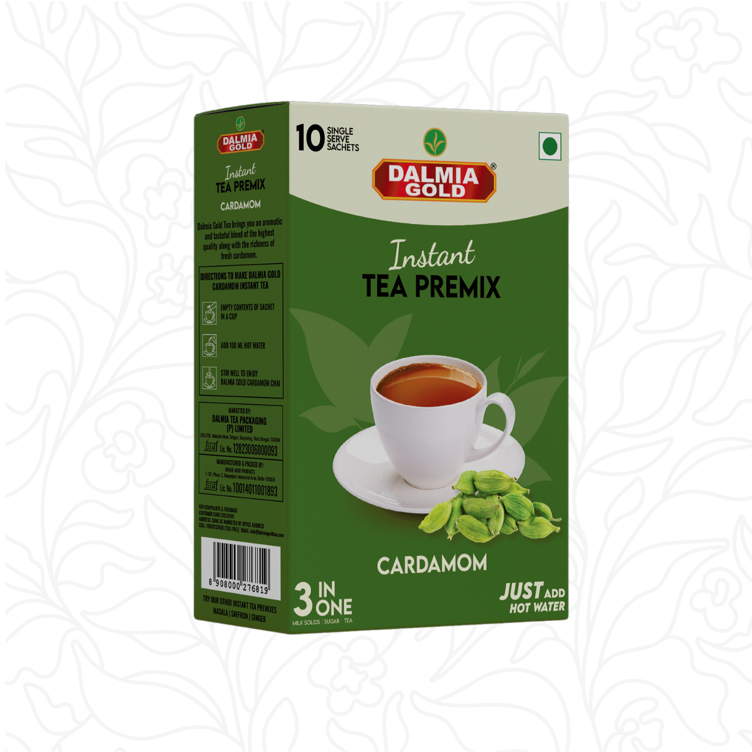 Dalmia Gold Cardamom Tea Premix