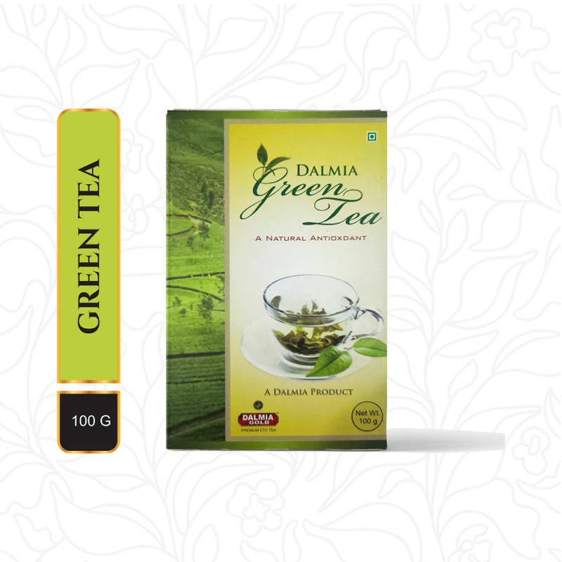 Dalmia Gold Green Tea 100gm Corrugated Box